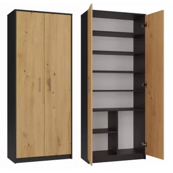 Topeshop OLIV 2D ANT/ART KPL kontoriraamaturiiul