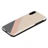 Nutitelefoni ümbris man and wood iPhone XR-ile — roosa ülikond mustade aktsentidega