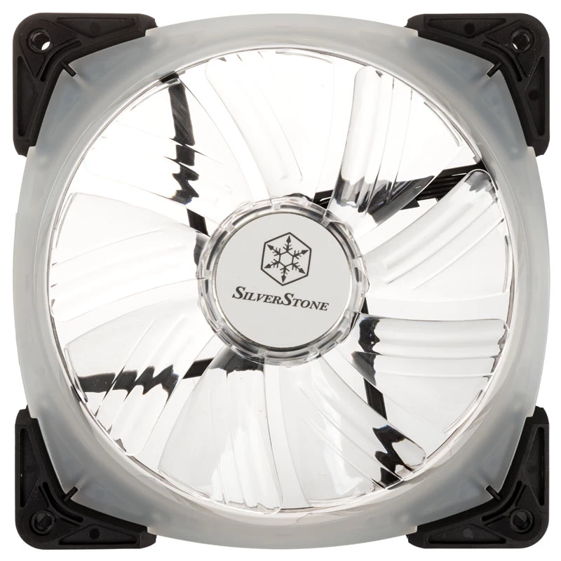 Korpuseventilaator SILVERSTONE SST-FW142-RGB 140mm 1500p/min – RGB LED, PWM-ühilduv