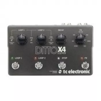 Looper TC Electronic Ditto X4 2-rajaline looper, 60 minutit silmusaega
