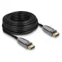 DELOCK Active Optical kaabel DisplayPort 2.1 8K 60 Hz 40 Gbps 15 m