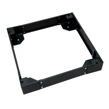 Rack pjedestaal Extralink Plinth 800x800 Must Metall 800mm laius 800mm sügavus 100mm kõrgus