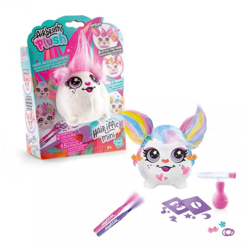 Rollimänguasi Canal Toys Airbrush Plush AIR038 soengustiilimine mitmevärviline