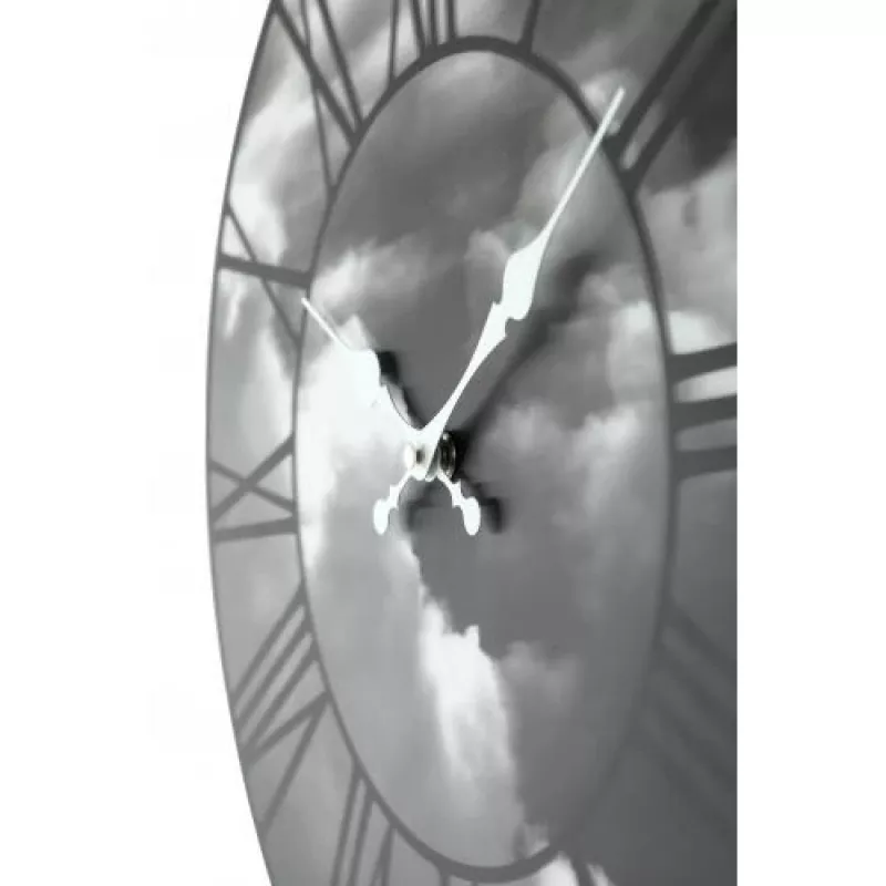 NeXtime kell 3037 Clouds, Ø39 cm, Seina, Must