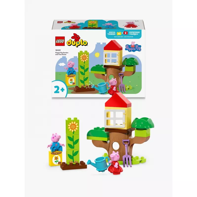 Lego 10431 Duplo Peppa Sig aed ja puumaja mängukomplekt