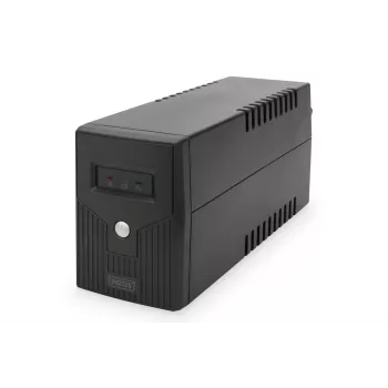 UPS DIGITUS DN-170063-B Line-Interactive 600 VA / 360 W, AVR, LCD, 2x Type F pistikupesa, 7 Ah aku