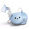 Võrknebulaator Omron Nami Cat NE-C303K-KDE — lauapealne inhalaator, 0,35 ml/min, lastele ja täiskasvanutele, sinine, W235×D148×H157 mm