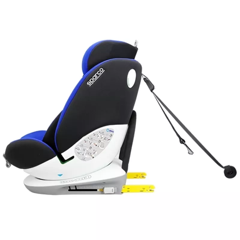 Lapse turvahäll Sparco SK3000 Gray SK3000I_GR lastele pikkusega 40–150 cm