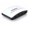 USB-jaotur DeLOCK 4 porti 5000 Mbit/s must valge