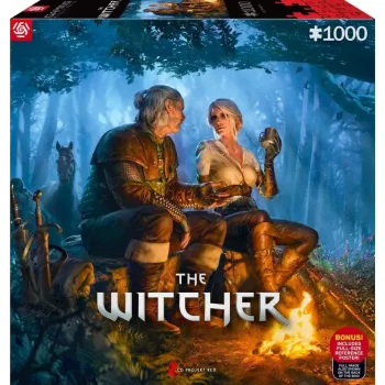 Good Loot Gaming Puzzle: The Witcher Journey of Ciri, 1000 tükki