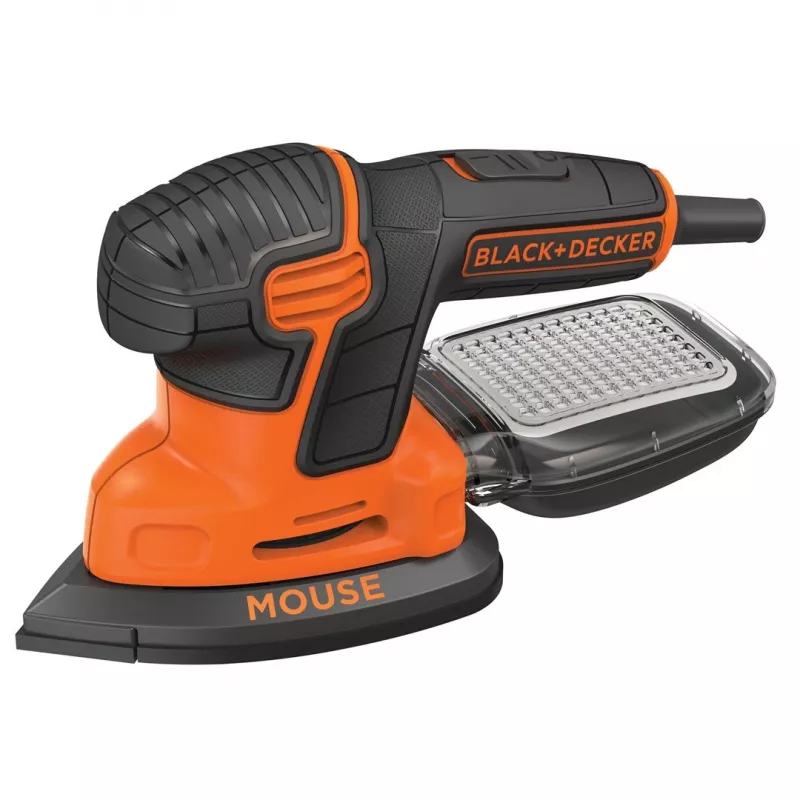 Kaasaskantav lihvija Must & Decker KA2500K-QS, 120 W, 2 mm orbiit, 135×95 mm leht, 230 V, 2 m kaabel