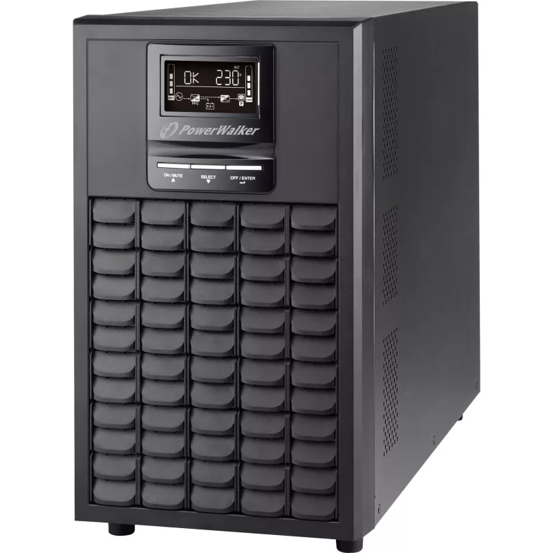 PowerWalker VFI 3000 CG PF1 Topeltmuundus (Online) 3 kVA 3000 W 9 vahelduvvoolu pistikupesa