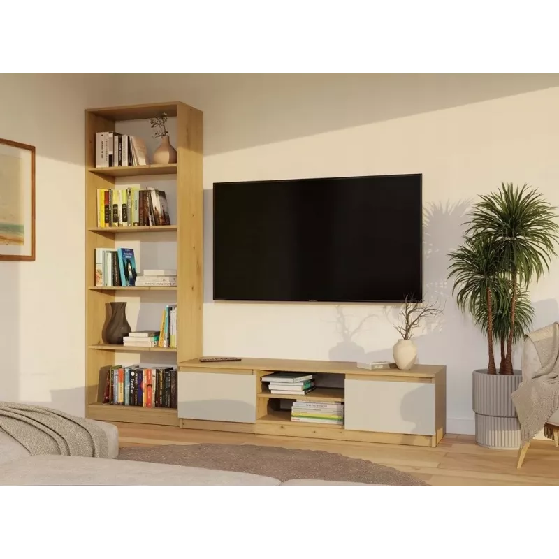 MALWA 140 TV-kapp, artisan tamm/kašmiir