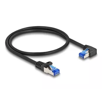 Võrgukaabel DeLOCK RJ45 Cat.6A S/FTP 0,5 m must