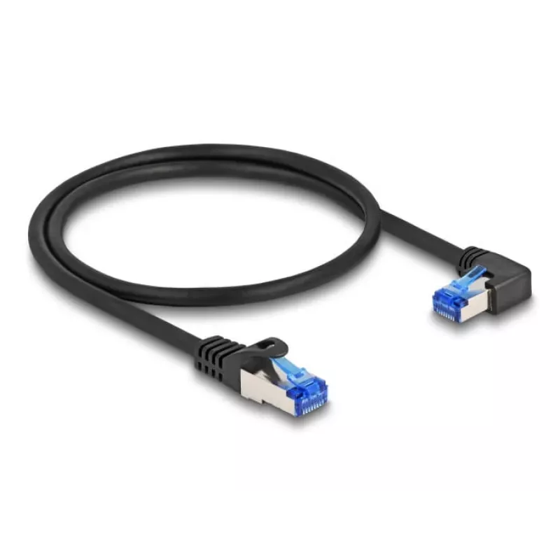 Võrgukaabel DeLOCK RJ45 Cat.6A S/FTP 0,5 m must