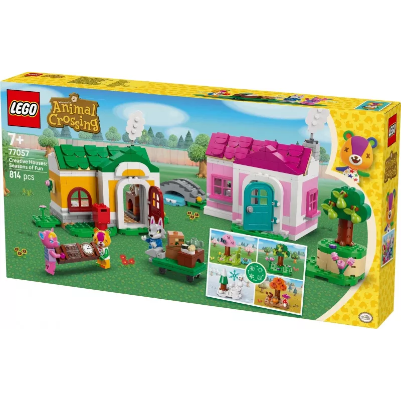 Ehitusmänguasi LEGO 77057 Animal Crossing Creative Homes Seasons of Fun komplekt