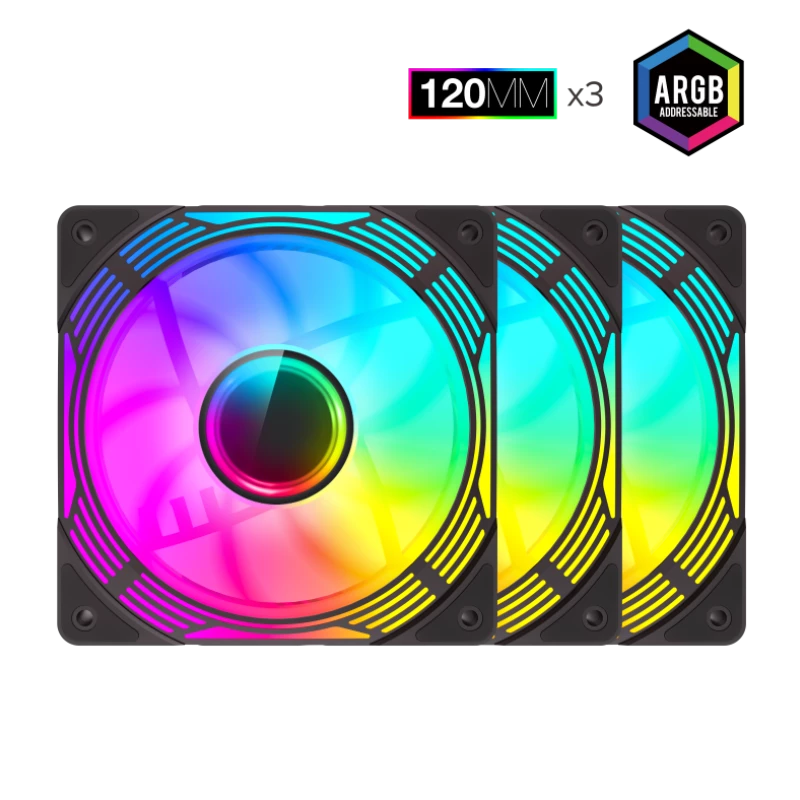 Gamemax | Korpuse ventilaator | KF300R BK | Must