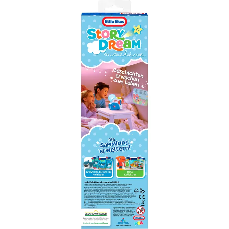 Little Tikes Story Dream Machine – Sesame Street Elmo & Friends kollektsioon, audioraamat