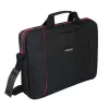 Esperanza SALERNO 39.6 cm (15.6) Toploader kott Must, Punane