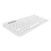 Logitech Multi-Device K380 - Klaviatuur - Juhtmevaba - Bluetooth 3.0 - Saksa - Valge