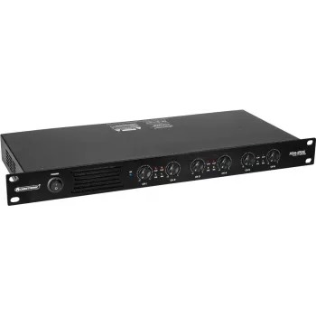 Võimendi Omnitronic XDA-1206 D-klassi 6-kanaliline, 1200W koguväljund