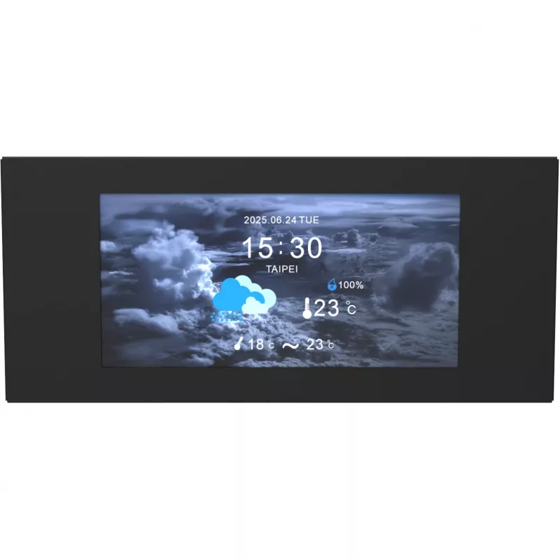 Thermaltake View 600 TG 6,0-tolline LCD-paneeli komplekt Must — sisemine ekraanimoodul arvutikorpusele