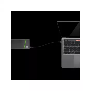Green Cell KABGC31 USB-kaabel USB 2.0 0,3 m USB C Must