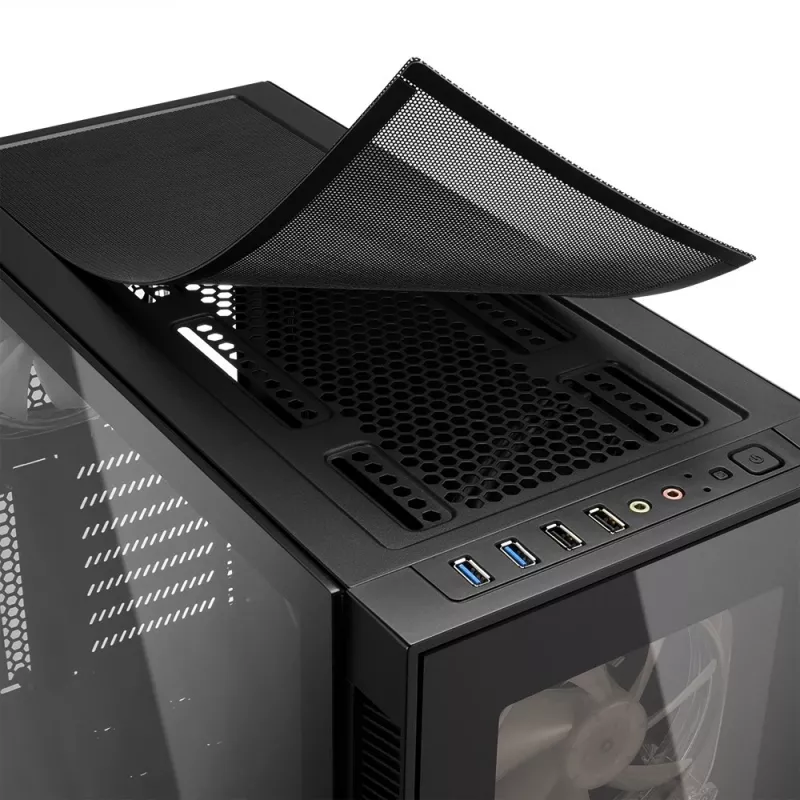 Sharkoon TG5 Pro RGB Midi Tower Must