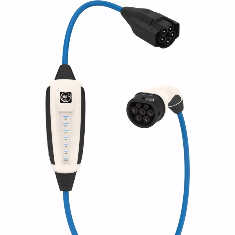Mobile Wallbox 16A 10m Pure (Valge, 11 kW, 10 Meter kaabel, Wi-Fi + Bluetooth)