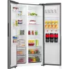 Gorenje HZF55082 NRS917E41XWD G400, eraldiseisev, Ameerika tüüpi uks, hall, 2 ust, puutetundlik, LED