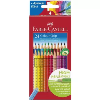 Värvipliiatsid Faber-Castell Colour GRIP Multi 24 tk