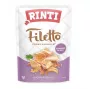 Märg koeratoit RINTI Filetto kanafilee singiga 100 g — täisväärtuslik konservtoit täiskasvanud koertele, 14% valku, 1% rasva, 82% niiskust