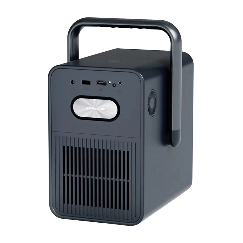 Projektor Ultimea Poseidon E40 lühikese viskekaugusega 1000 ANSI luumenit LCD 4K (4096x2400) LED, automaatne teravustamine, viskesuhe 1,23:1, suum 2,0:1, 8 GB salvestusruum