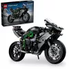 LEGO Technic mootorratta mudel Kawasaki Ninja H2R 42170 — 1:1 mõõtkavas koopia, 643 tükki, juhendileht, alates 10. eluaastast