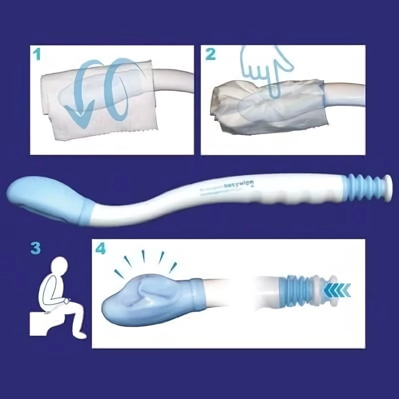 Kaasaskantav intiimhügieeniseade SUNDO 60336 Easywipe — 410 mm, valge, kokkupandav isiklik puhastusvahend