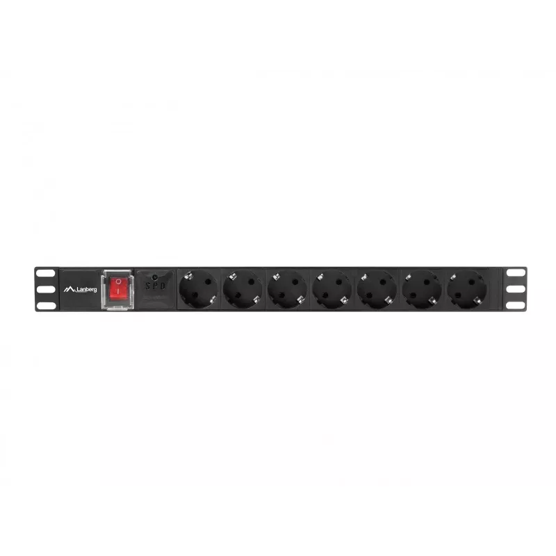 Toitejaotusseade Lanberg PDU-07F-0200-BK