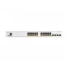 Cisco Catalyst 1200-24FP-4G nutilüliti, 24 porti GE, täis PoE, 4x1GE SFP, piiratud eluaegne kaitse (C1200-24FP-4G)