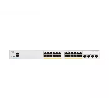 Cisco Catalyst 1200-24FP-4G nutilüliti, 24 porti GE, täis PoE, 4x1GE SFP, piiratud eluaegne kaitse (C1200-24FP-4G)