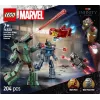Ehituskomplekt LEGO Marvel Super Heroes Iron Man War Machine komplekt 76320, 204 tk, 2 minifiguuri, 100 mm kõrgus