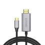 USB-C–HDMI kaabel SAVIO CL-199, pikkus 2 m, video/heli edastuseks