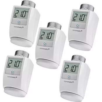 Radiaatoritermostaadid eQ-3 Homematic IP HKT 5er komplekt — nutikad radiaatoriventiilid, 5 tk