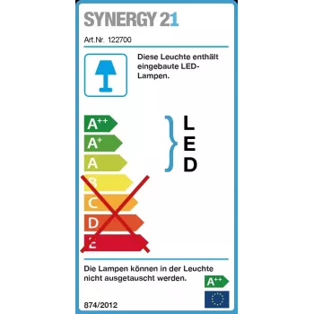 Synergy 21 LED keldrivalgusti / ovaalvalgusti IP65 5W cw