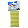 Koerakakatikotid Trixie Lemon Scented M — 20 tk rullis, 4 rulli (80 kotti), kollane plastik