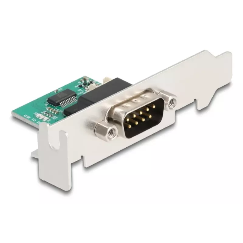 DeLOCK 90892 jadamuundur/kordaja/isolaator USB 2.0 RS-232 roheline roostevaba teras