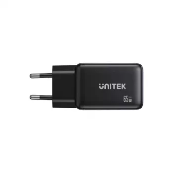 Unitek seinilaadija GAN 65W 2x USB-C ja 1x USB-A, Power Delivery 3.0