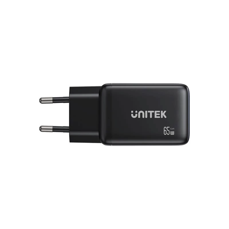 Unitek seinilaadija GAN 65W 2x USB-C ja 1x USB-A, Power Delivery 3.0