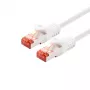 Võrgukaabel LOGON TCF66F070W 7 m Cat6a F/UTP (FTP) RJ‑45 — valge