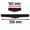 Düsenset BRILLIANTO, für Fensterreiniger schwarz, 2 Stück: 350mm und 165mm
