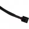 Kaablipikendus Alphacool 18673 Plast Must 150mm