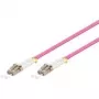 Goobay LC-LC 2m InfiniBand kiudoptiline kaabel violetne OM4 25µm